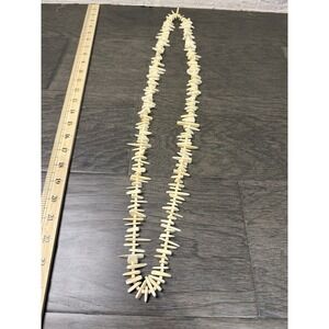 Vintage Necklace Brutalist Jewelry Bone? Tribal Dagger